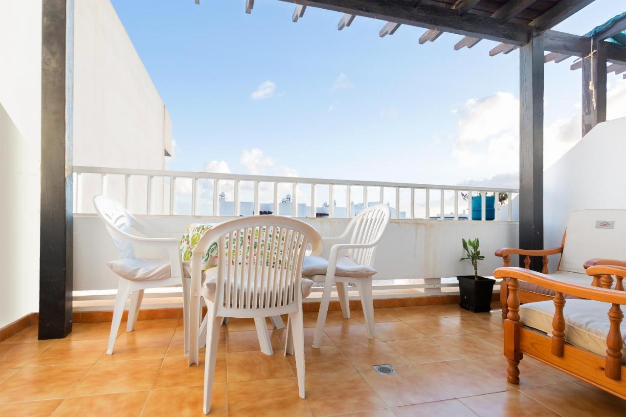Daruma Apartments 2-Bedroom Duplex With Sea Views Costa Teguise Bagian luar foto